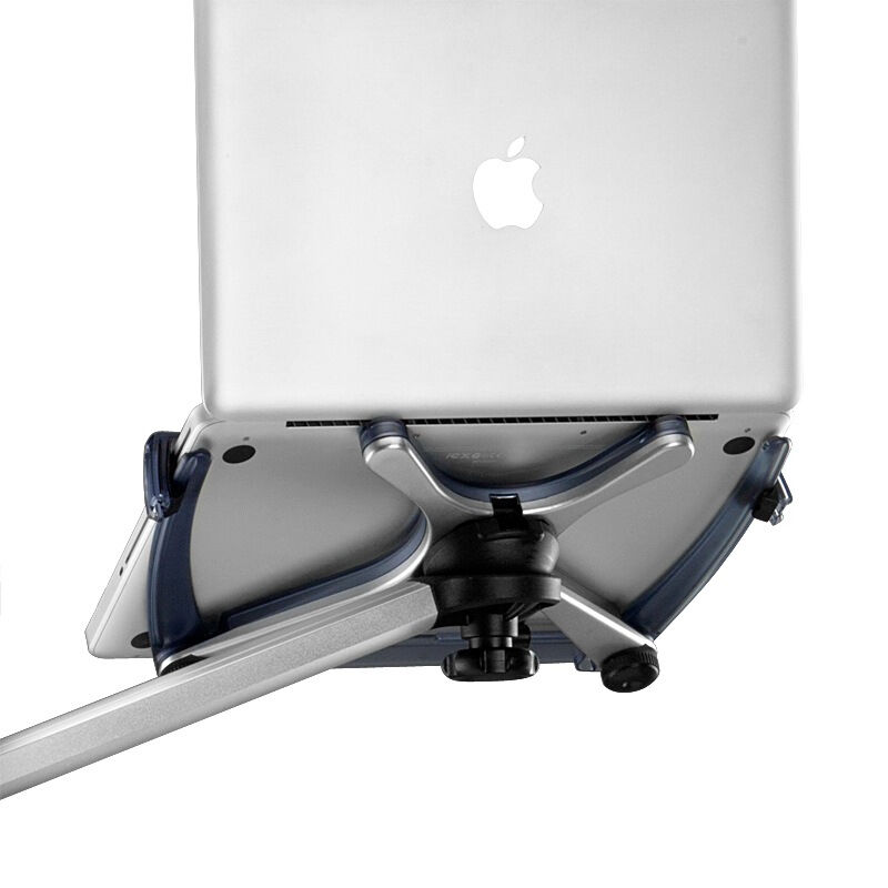 360 Degree Rotation UP-7 Height Adjustable Laptop Floor Stand With Mouse Tray Aluminum Alloy Ergonomics Laptop Desk Holder