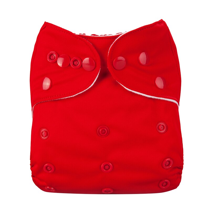Pañales de bebé lavables reutilizables, pañal para bebés de tela impermeable para recién nacidos, pañal de bebé con bolsillo, cubierta de pañal sólida para recién nacidos: 05
