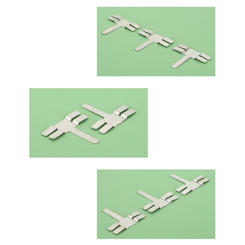 20 Pcs Portable Nickel Plated Steel Strip Sheet Used in Construction and Aerospace Industries Improve Work Efficiency