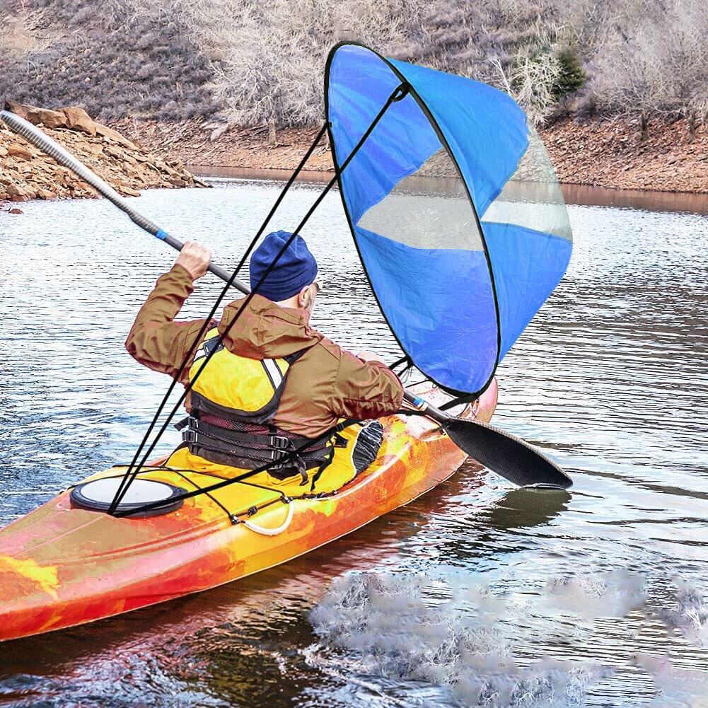 Planche à pagaie pliable pour Kayak, bateau à rames, bateau à pagaie, bateau à aubes, fenêtre à vent, 42 pouces