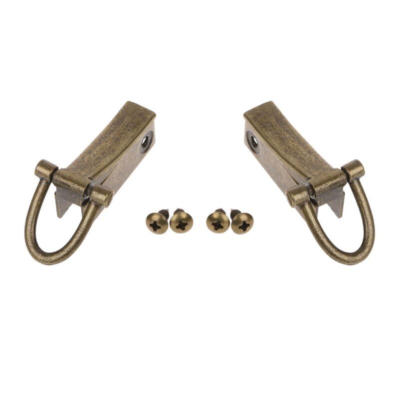 2 Side Metal Clip Hardware Clasp Accessory for DIY Purse Making Handbag Shoulder Crossbody Bags