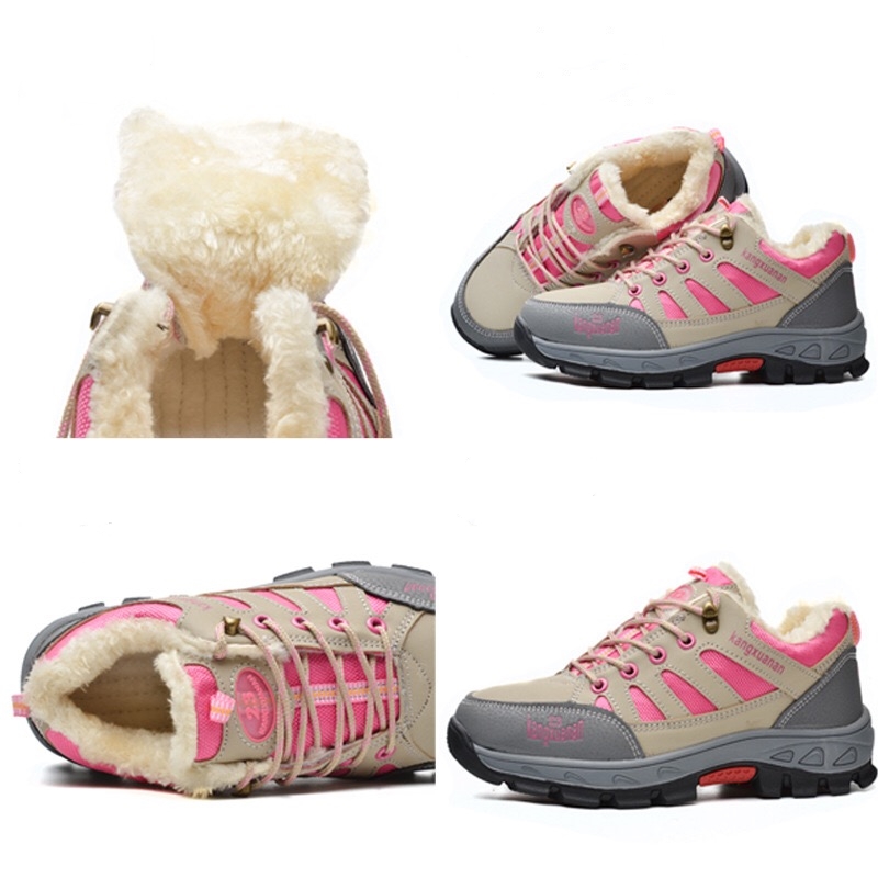 Vrouwen Mode Veiligheidsschoenen Anti-Smashing Onverwoestbaar Anti-Lek Stalen Neus Ademende Schoenen Vier Seizoenen/Katoen schoenen