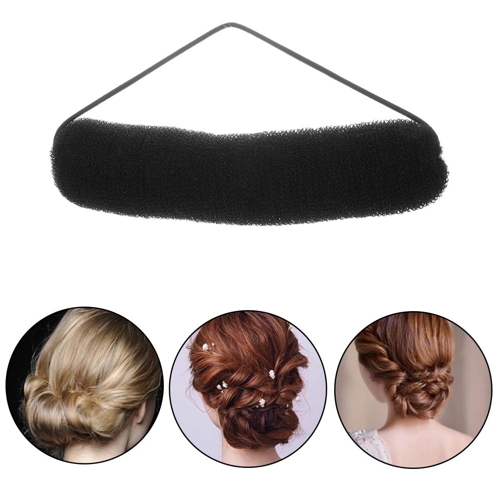 Distributeur de cheveux en tricot, bigoudis, éponge, bande de caoutchouc, cheveux longs, outils de coiffure, accessoires