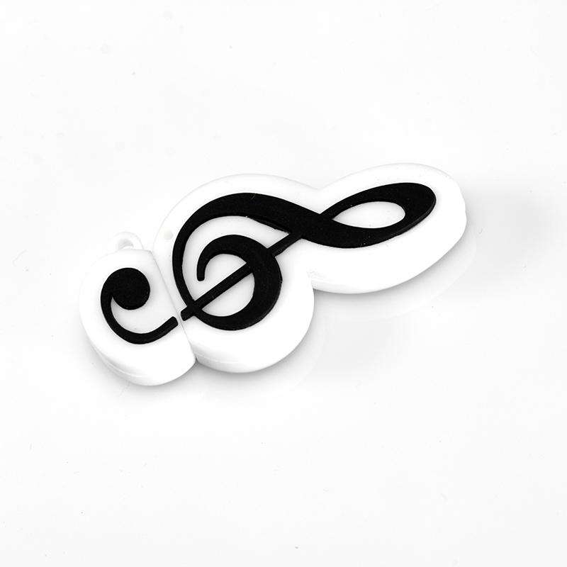 Dysk flash usb 2.0 z serii gitarowej o rzeczywistej pojemności, pendrive 64gb/32gb/16gb/8gb/4gb, pendrive z pamięcią usb, dysk u: Czarny / 32 gb