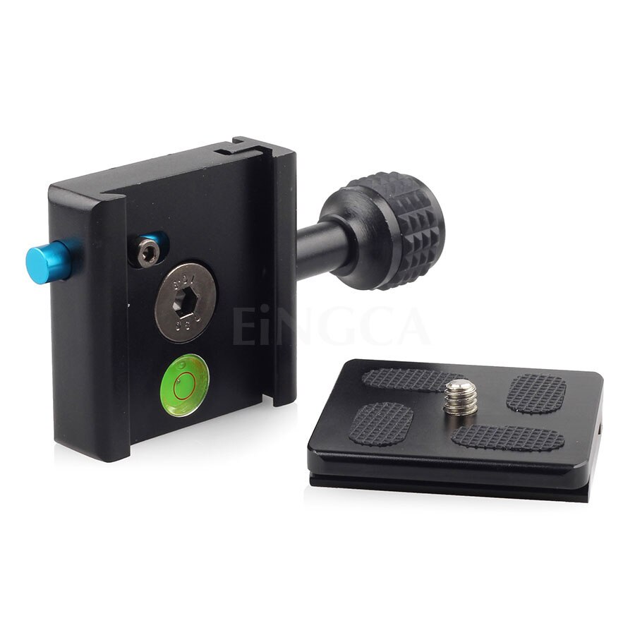 5 Pezzi Camera Tripod Ball Head 3/8 Vite Piastra A Sgancio Rapido 1/4 50x50 cm Apparecchio 38mm A Coda di Rondine Groove Panoramica Accessori