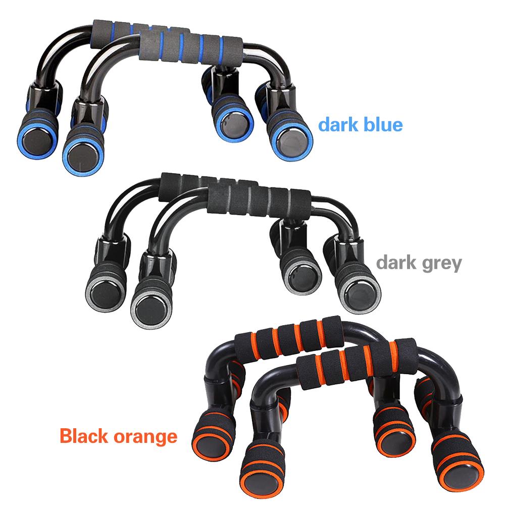 2 stk push up stand bar fitness stande i-type håndtag svampe grip bars gym muskel træning pushup bryst træner bodybuilding