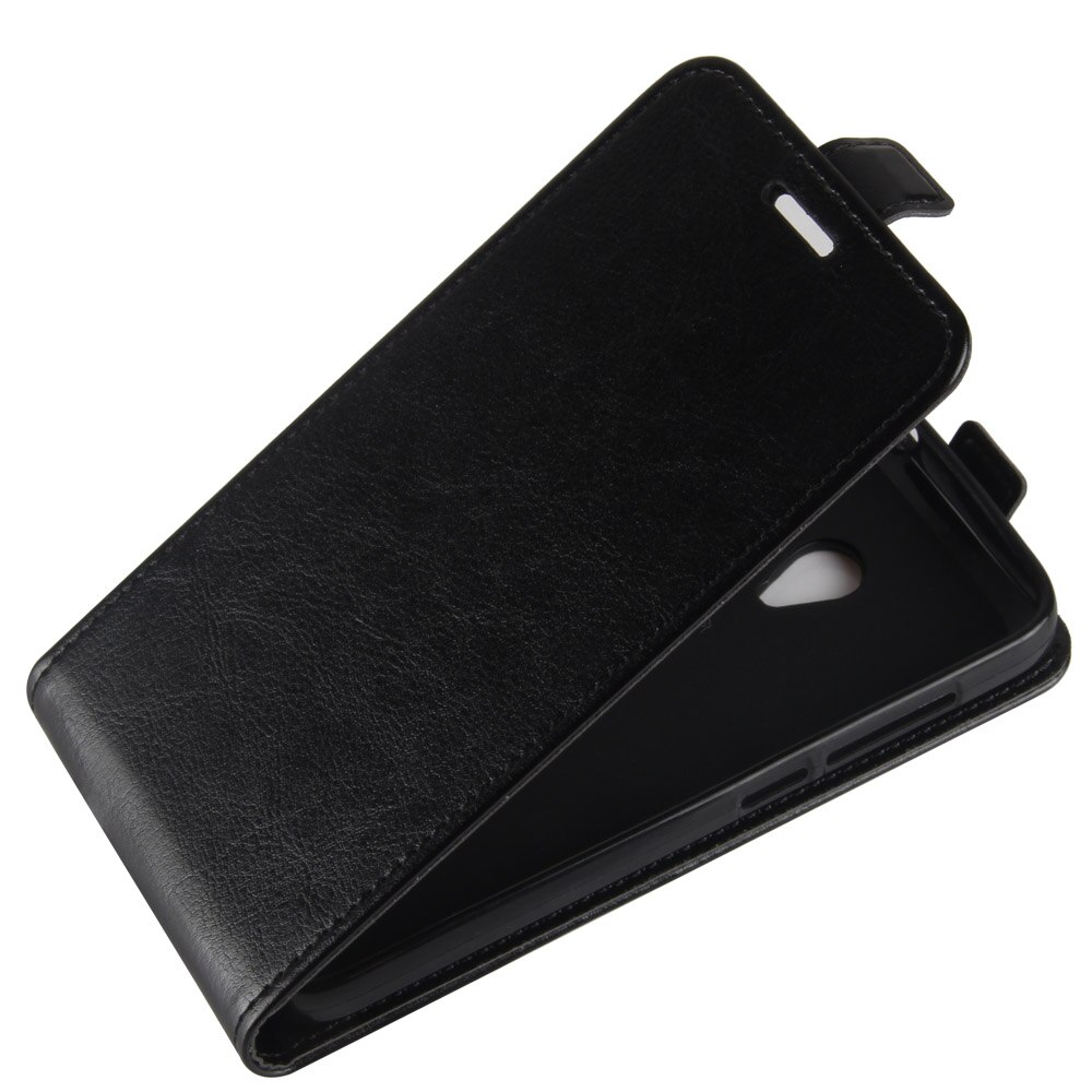 Funda de cuero con tapa para Alcatel U5 3G 4G 4047 4047D 5044D 5044Y, Funda de teléfono móvil de silicona TPU de lujo