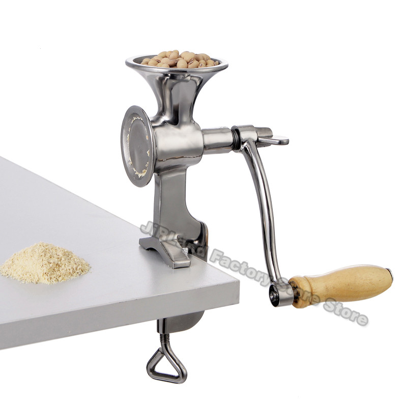 304 Edelstahl Mahl maschine Mühle manuelle Kakaobohnen mühle Vollkorn-und Pfeffermühle Gewürzmühle