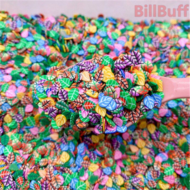 1000pcs/set Cake Fruit Slices Decor Additives For Slime Filler Supplies Clay Accessories Lemon For Nail Art Slime For Toy: Pink