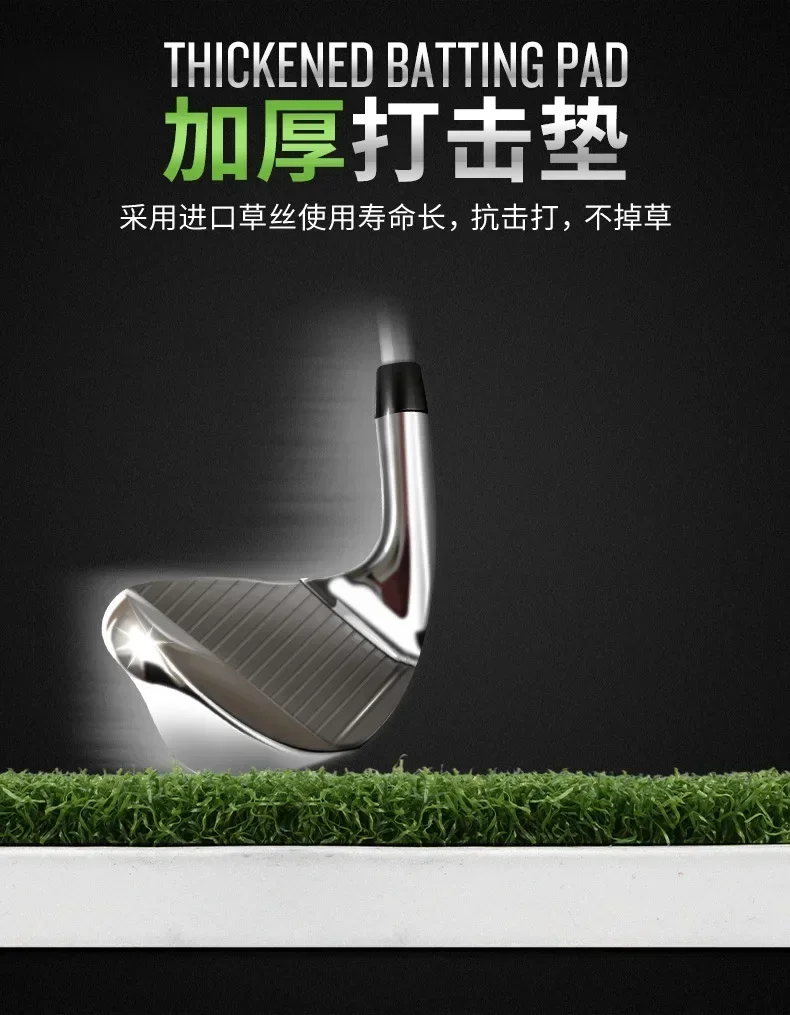 PGM Indoor Golf Swing Trainer 360 Degree Golf Swing Putting 360 Rotation Practice Putting Mat Golf Putter