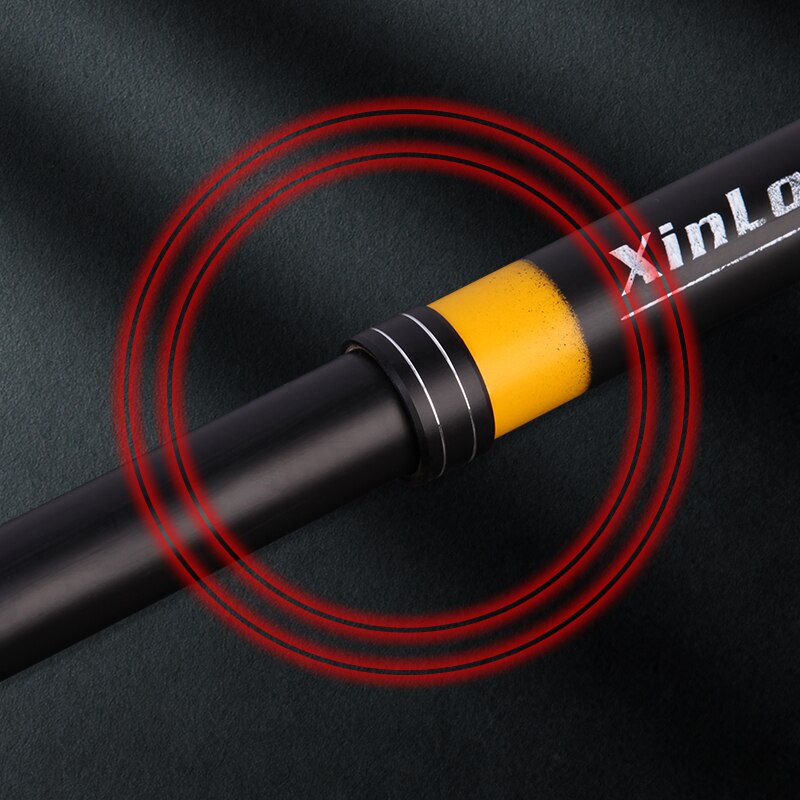 Telescopic Lure Fishing Rod Super Hard FRP Carbon Fiber Baitcasting Spinning Fishing Pole /2.1/2.4/2.7/3.0/3.6 M for sea