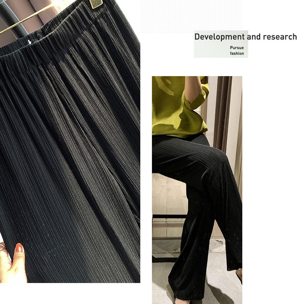 Tkanina z włókna octanowego krepa elastyczna lekka wygoda oddychająca na lato luźne spodnie spodnie szerokie nogawki sukienki moda