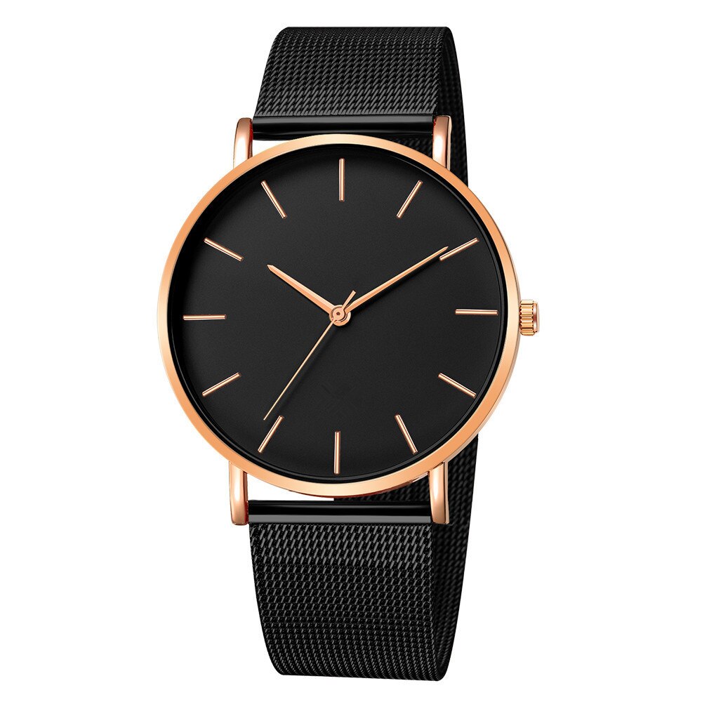 Relojes ultrafinos sencillos para mujer, reloj de pulsera,: Multicolor 8
