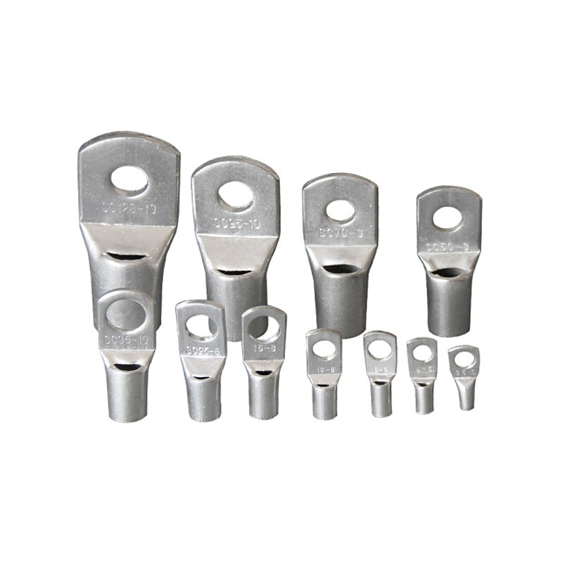 SC 25-6 25-8 25-10 SC Terminal de cable tipo nariz SC25 bloque de batería de cobre desnudo bloque Kit conector nariz Terminal fábrica