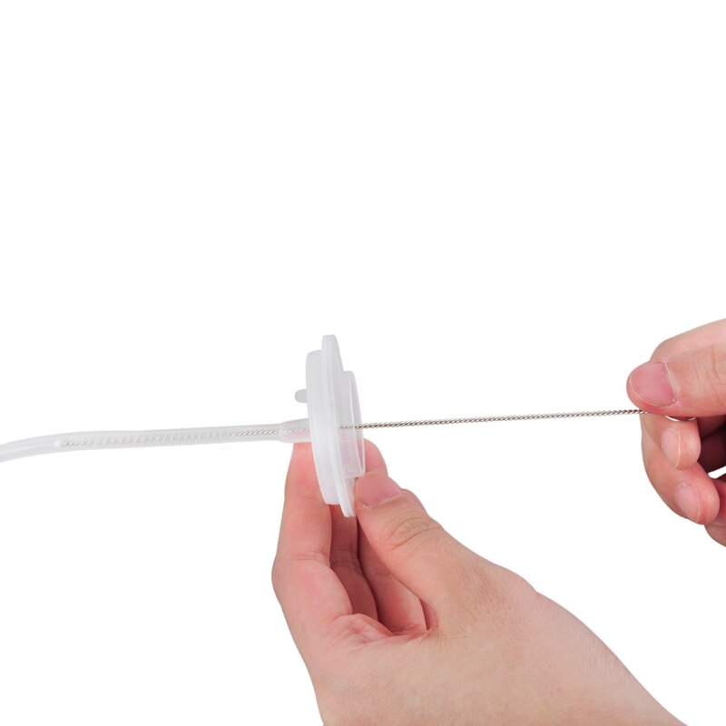 Set di spazzole per biberon per bambini detergente per capezzoli Nylone spazzola per biberon lunga spugna bicchiere di plastica latte tazza d&#39;acqua pulizia biberon