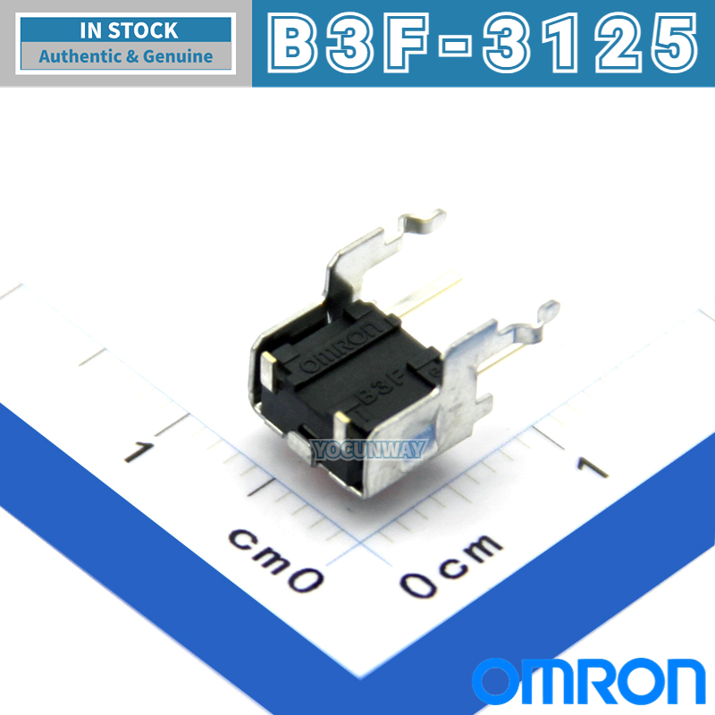 commutateur Tactile OMRON d'origine japonaise B3F-3100 3102 3120 3122 3125 3150 3152 3155 4000 4005 4050 4055 5000 5050
