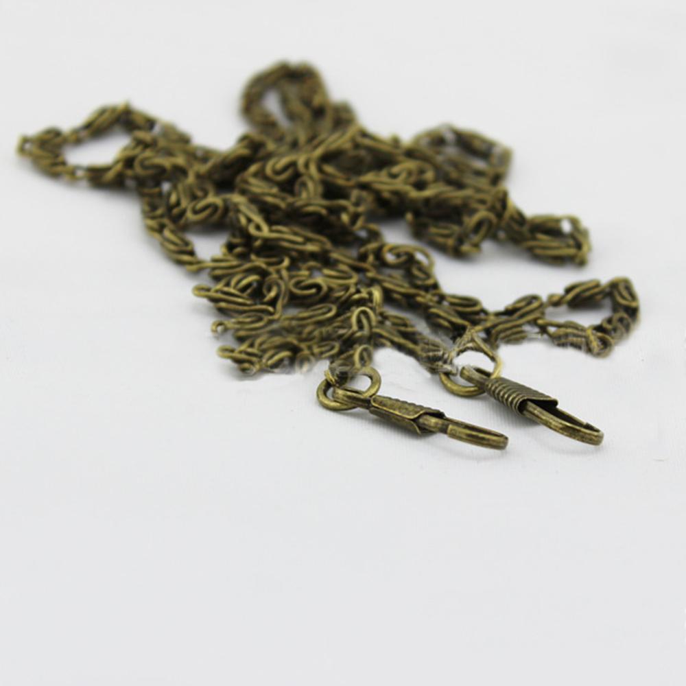 120cm metalen kettingriemen voor handtasgrepen, doe-het-zelf vervanging voor schoudertasriemen, zilveren kettingriem voor tasaccessoires: Geel