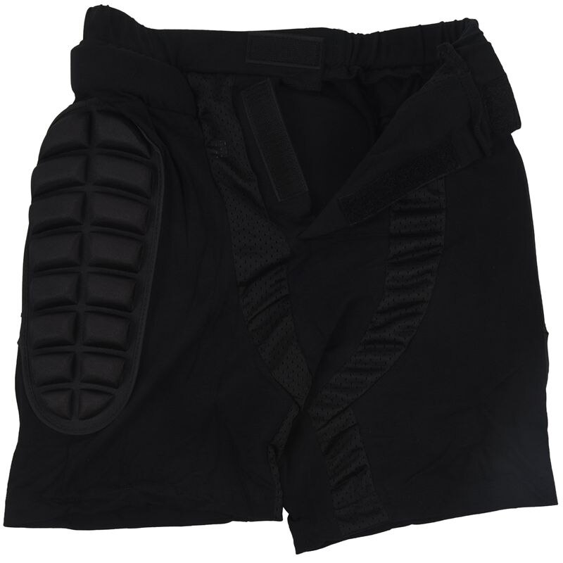 Super sell-pantalones cortos protectores de cadera para exteriores Skate Snowboard Pants, negro L