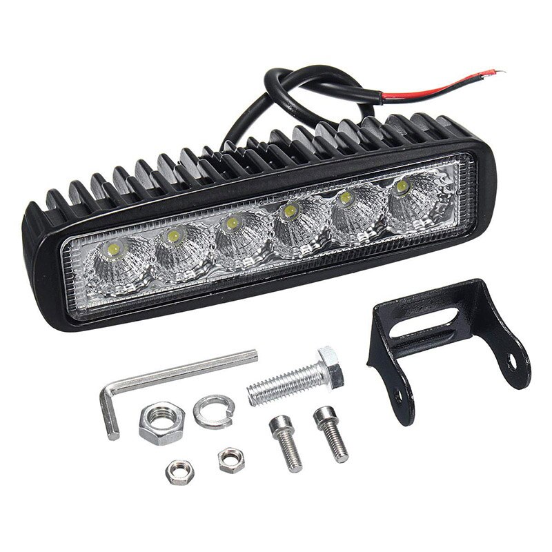 2Pcs 7'' LED Work Light Bar 800W Spot Flood Beams Combo For Car Tractor