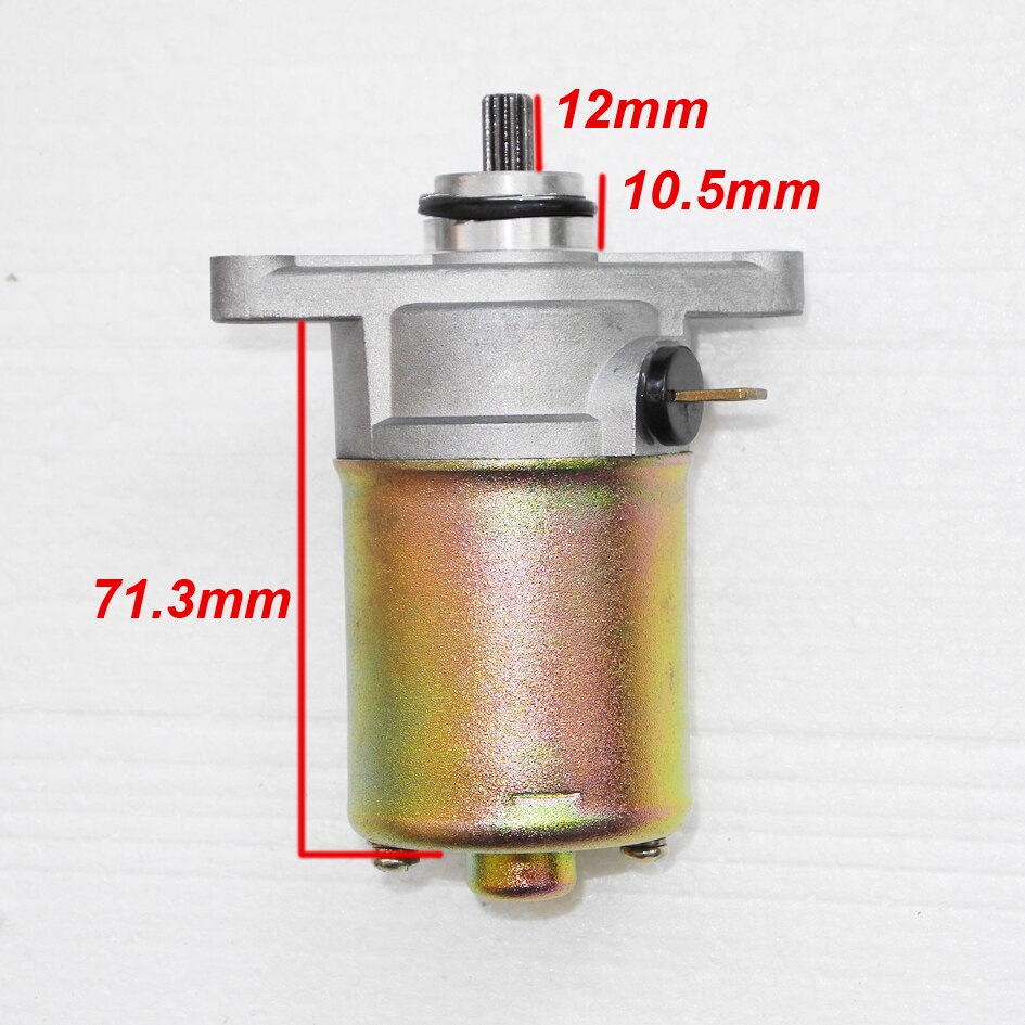 GY6 50cc 80cc Starter motor für 139QMB motor