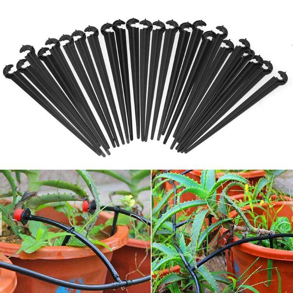 Micro Drip Irrigation System Garden Watering Hose Kit With Connectors Adjustable Drip