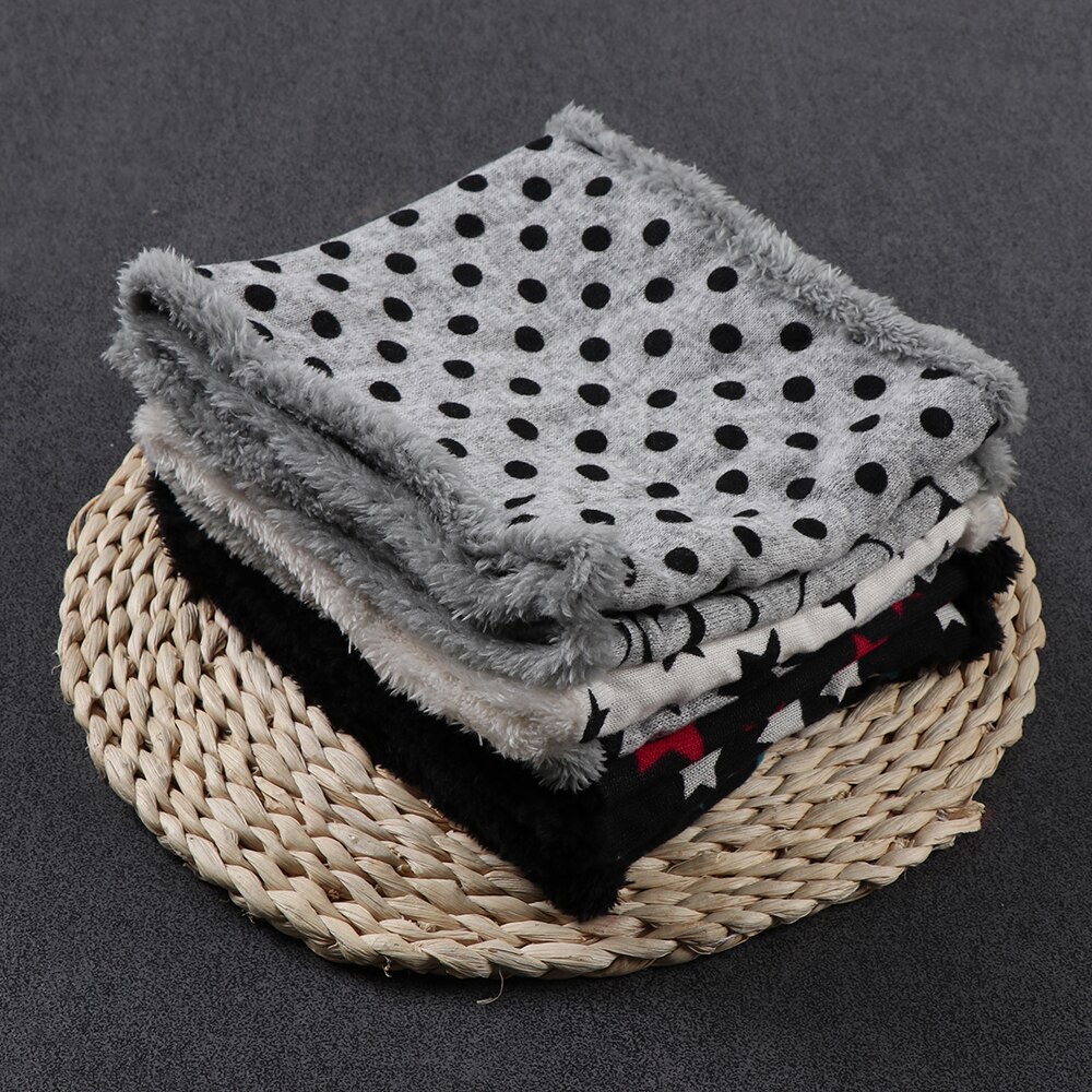 Herfst winter baby warmhoudsjaal vijf sterren print babysjaal jongens en meisjes katoen kinderen stippen print ring kinderen lus sjaals