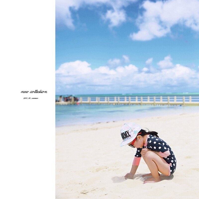 Süßer Badeanzug Für Mädchen - 3-teiliges Set Mit Fruchtmuster