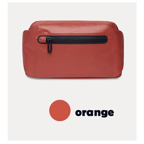 Original xiaomi mijia 90 points Pocket bag backpack waist pack waterproof 2 kinds of negative ways Warning light bar: Orange