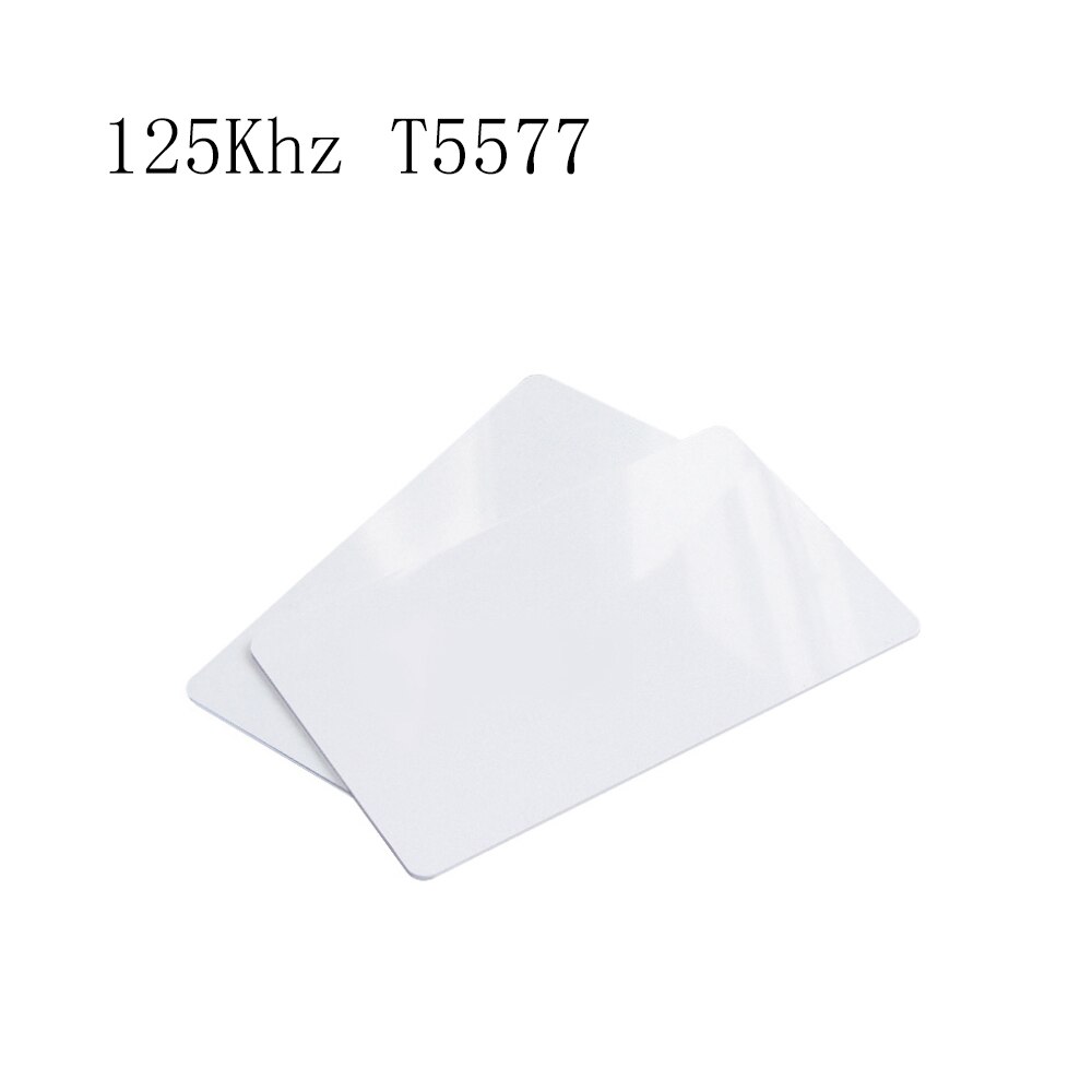 Lector de código EM4100 TK4100, dispositivo de lectura manual, 125KHz, RFID, copiadora, escritor, duplicador, programador, EM4305, T5577, tarjetas de identificación y Keyfobs regrabables: 3 Writable Cards