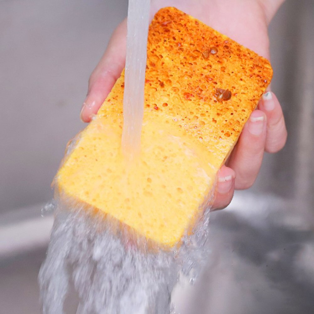 Schotel Loofah Spons Biologisch Afbreekbaar Schrobben Kokos Sponzen Kokosnoot Houten Pulp Schuursponsje Fiber Scrubber Voor Keuken