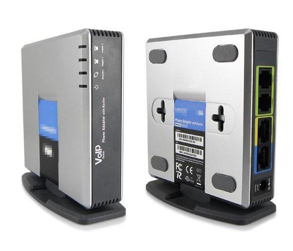 ! Linksys – adaptateur voip SPA2102 débloqué, avec routeur, prcie d'usine avec boîte de détail