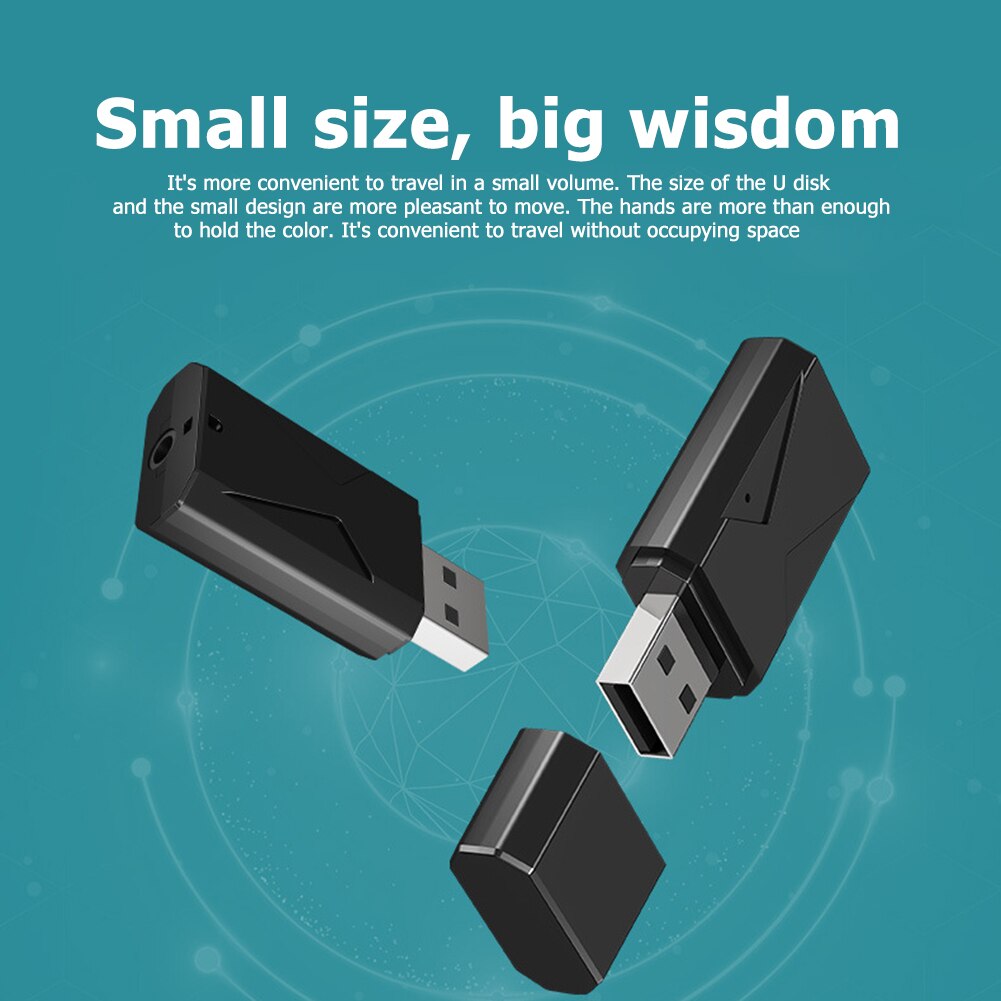 Portable AI Smart Microphone Translator Language Translation Speech Recognition USB Wireless Mic 28 Language Translation Supply