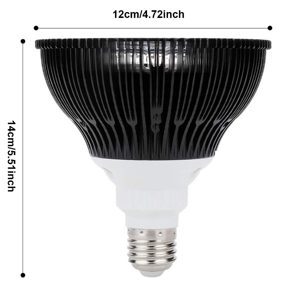 PAR38 18W 54W LED coltiva la luce ad alta potenza rosso blu crescita delle piante lampadina E26/E27 serra interna fiore luce a spettro completo