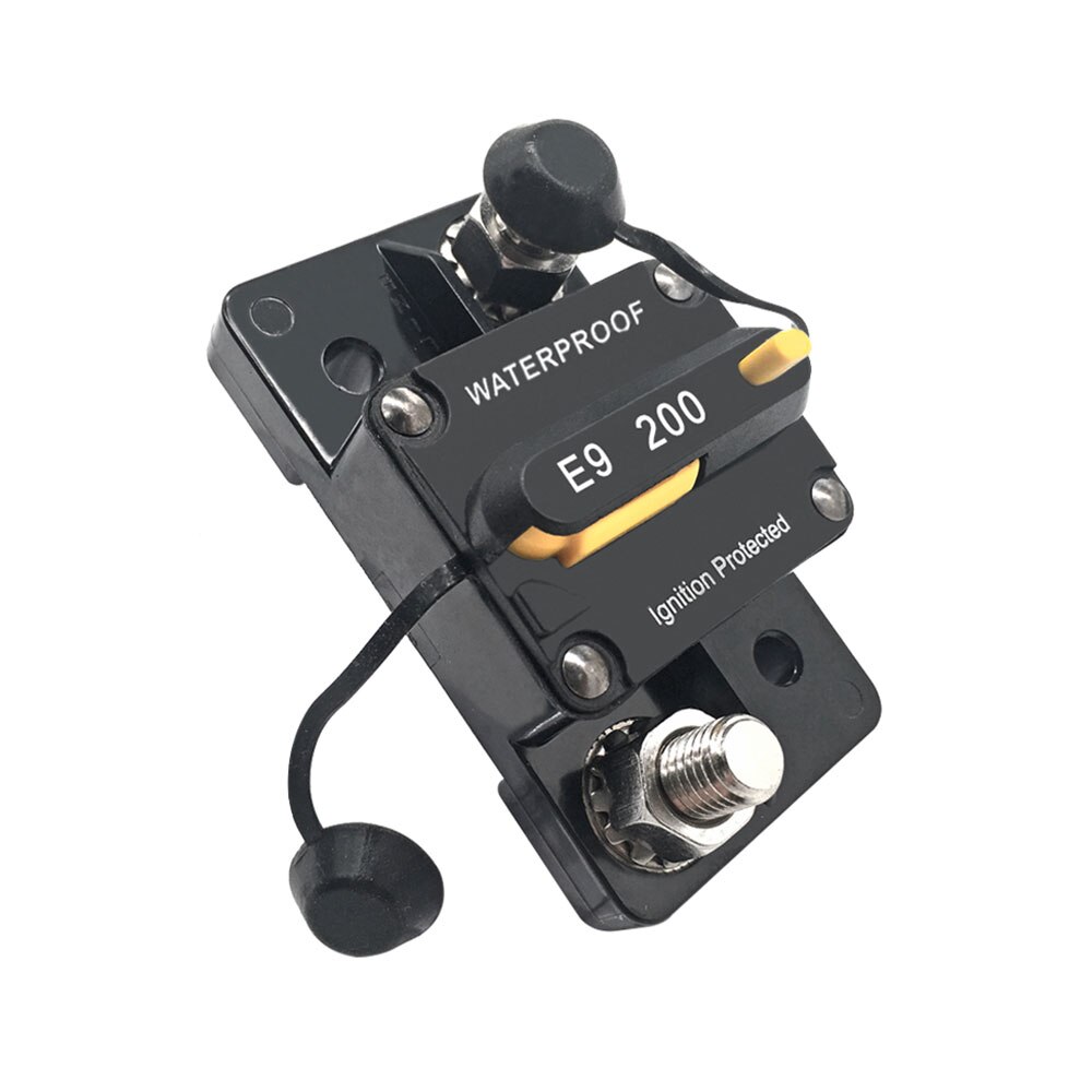 Disjoncteur automatique étanche 30A 12V- 48V DC | Disjoncteur avec réinitialisation manuelle