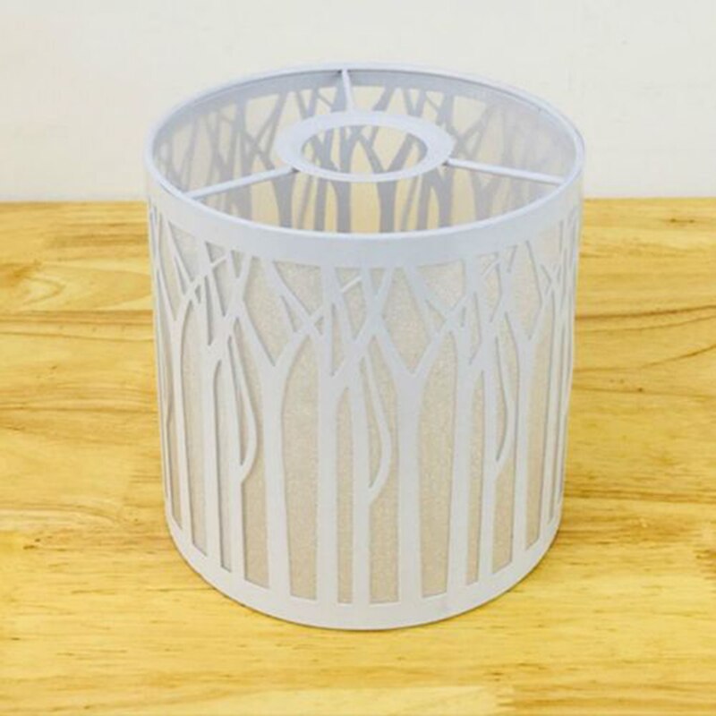 Wit Nordic Metalen Bloemen ijzer Plafond Hanglamp lampenkap Home verlichting levert eetkamer Lampenkap Decoratie: 6