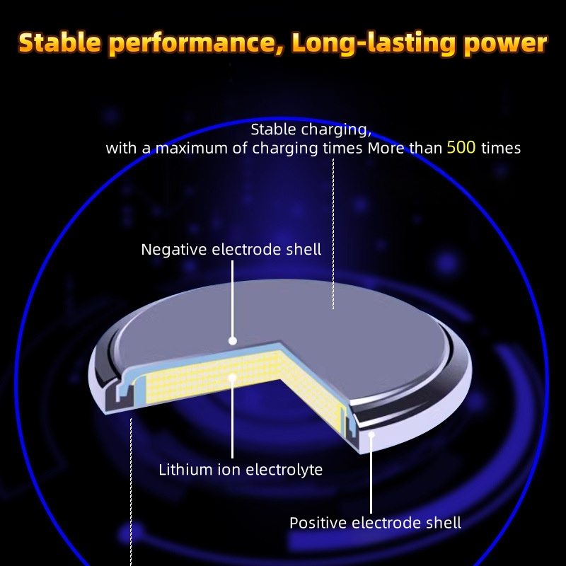2-50PCS LIR2032 Conveniently Rechargeable Battery 2032 Lithium charging Can Replace 3.6v 40mAH CR2032 for watches Coin Battery