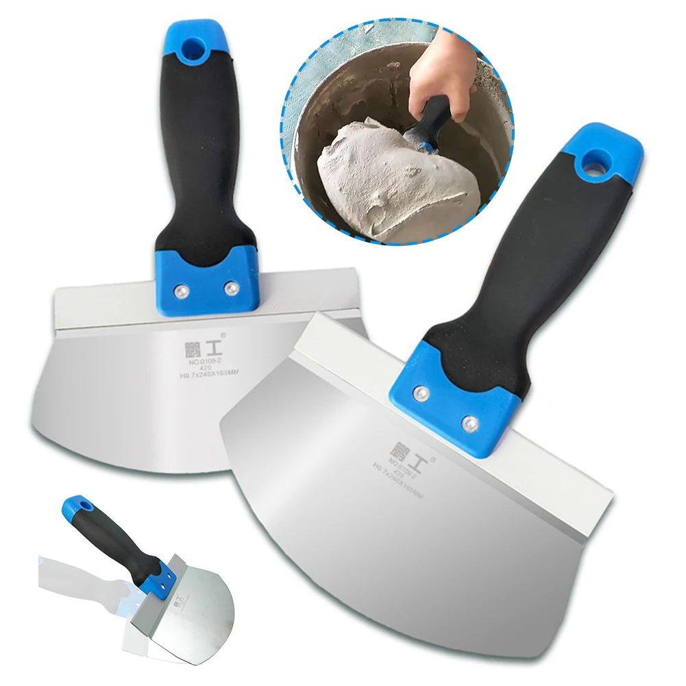 Verf Schraper Bouwvakker Huis Verf Schraper Schilders Gereedschap Stopverf Mes Schraper Behang Schraper Voor Gipsplaat Afwerking