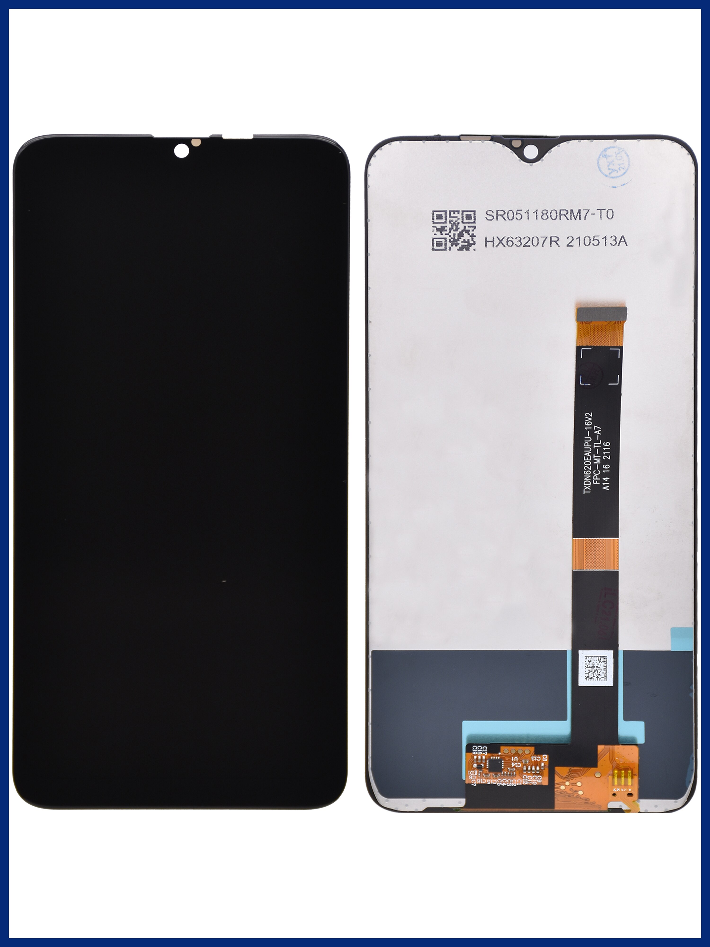 6.2&quot;For Oppo A5s LCD Display Touch Screen Digitizer Assembly Replacement for OPPO AX5s Screen With Frame CPH1909 repair parts