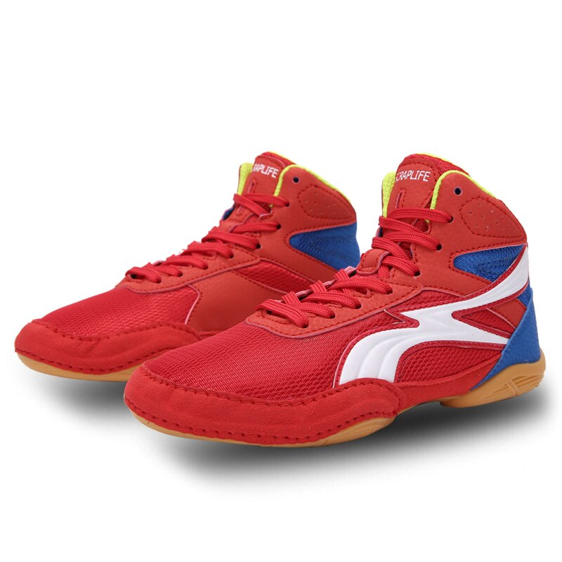 Kids Wrestling Shoes Training Shoes Non-slip Sneakers Boxing Sneakes Kids Boxing Shoes Boys Girls