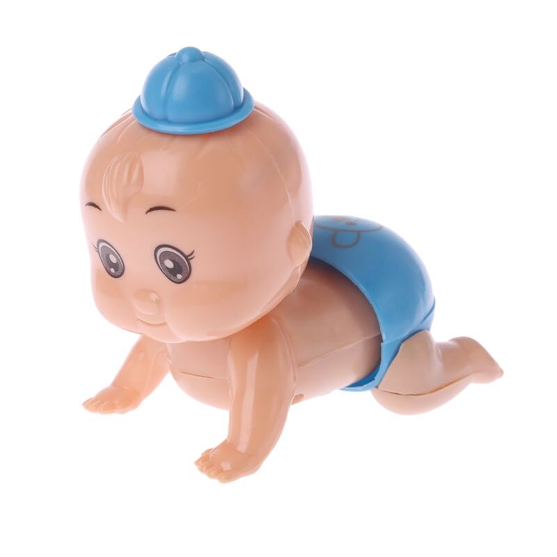 Twist Baby Crawling Crawl Doll Clockwork Doll Wind Up Toy For Boy Girl Party