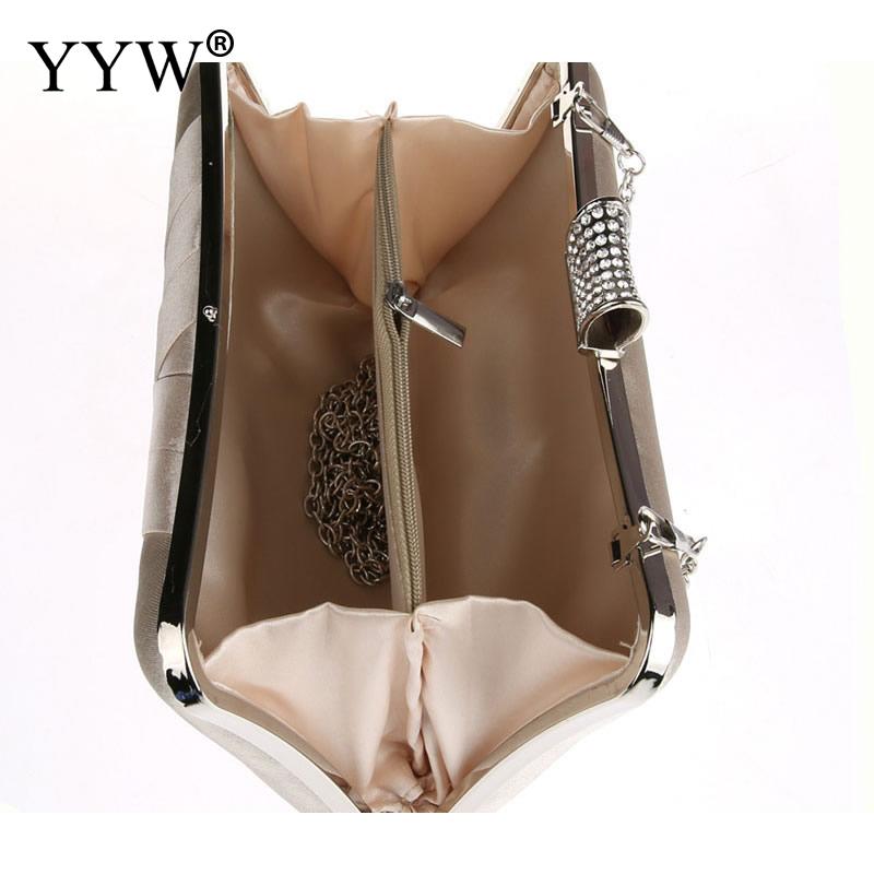 YYW Frauen Abendgesellschaft Neue Dame Handtasche Mit Kette Schulter Handtaschen Bolsas Mujer Kleinen Geldbeutel Schild Kupplungen