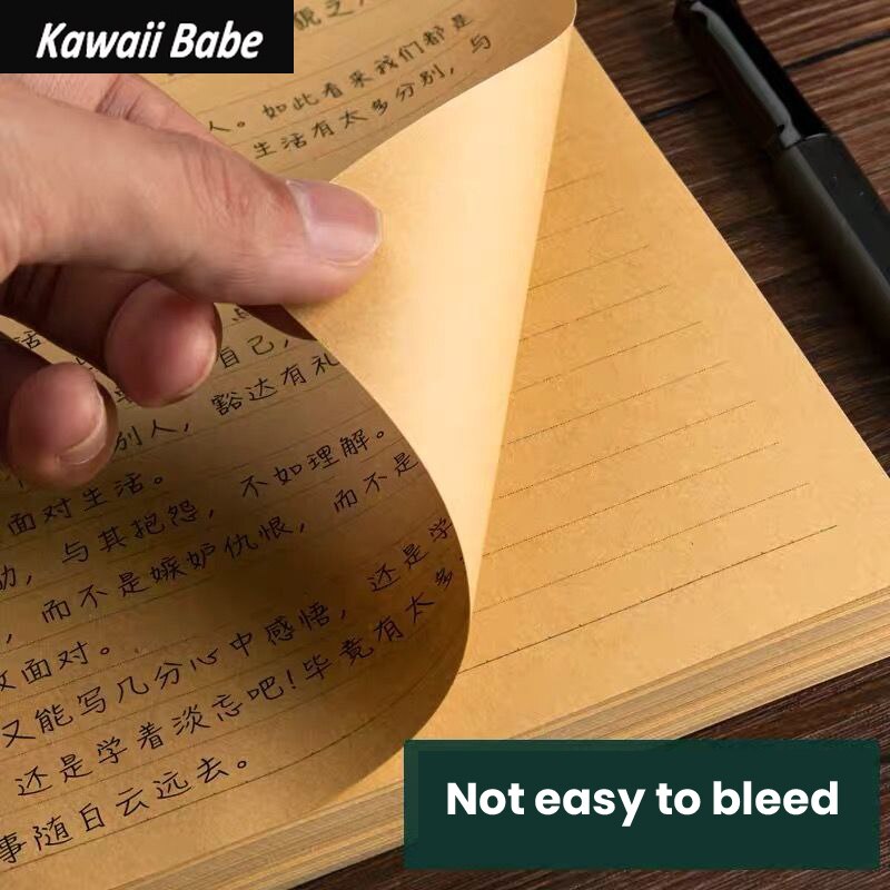 Note 50 Sheets Writing Letter Stationery Romantic A4/B5/A5 Vintage Kraft Paper Craft Paper Painting Packaging Paper