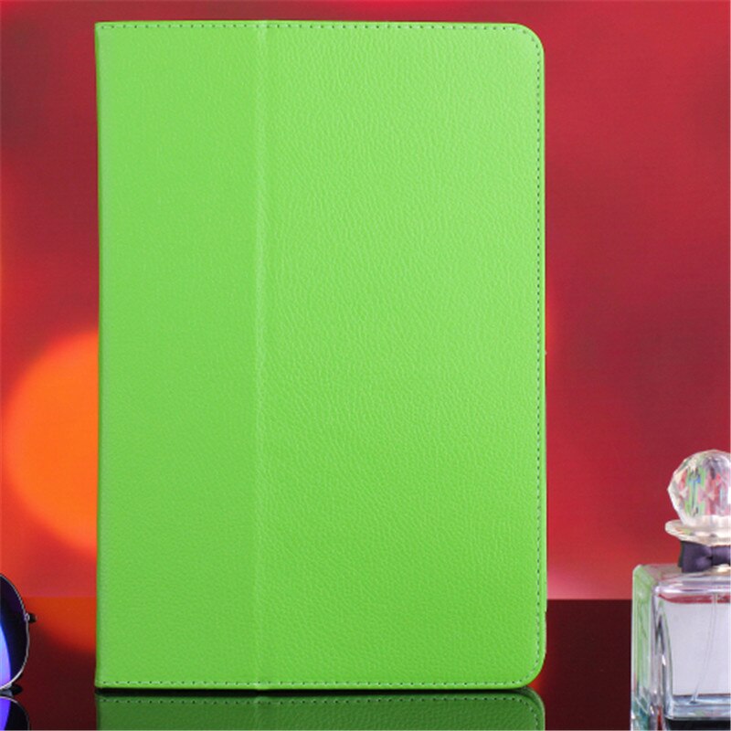 Tablet Cover Voor A7600 10.1 Inch Case Voor Lenovo Idee Tab A10-70 A7600 A7600-h / A7600-f Pu Lederen Stand Beschermende shell + Pen: green