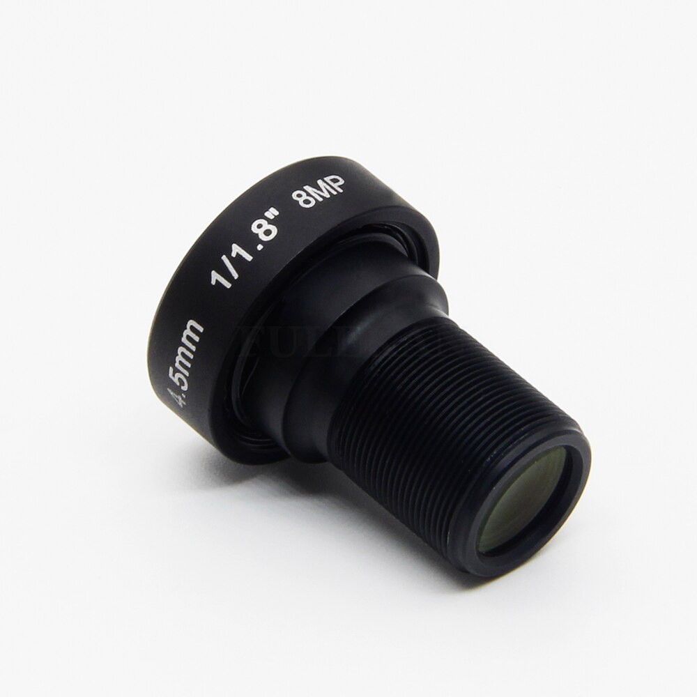 4K Lens 8Megapixel Fixed M12 Lens 4.5mm 105 Degree 1/1.8 inch For OS08A10/IMX226 IMX178 4K IP CCTV Camera