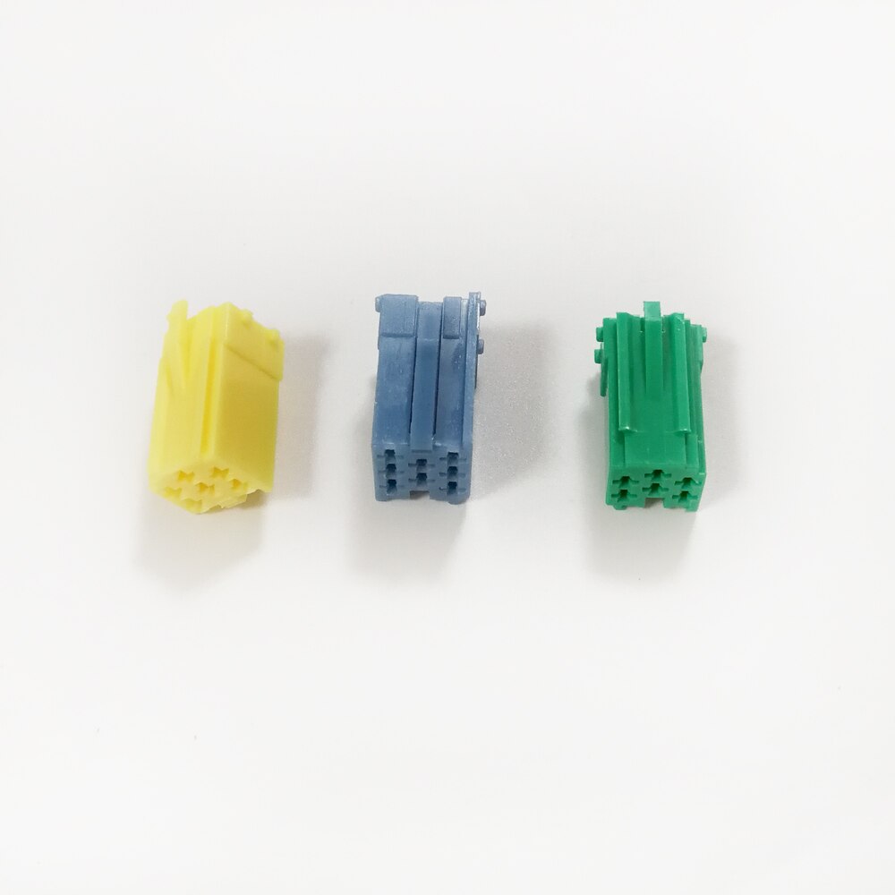 Mini Iso 20 Pin Terminal Block Socket Connectors Aux Kabel Reparatie Kit Mini Iso Adapter