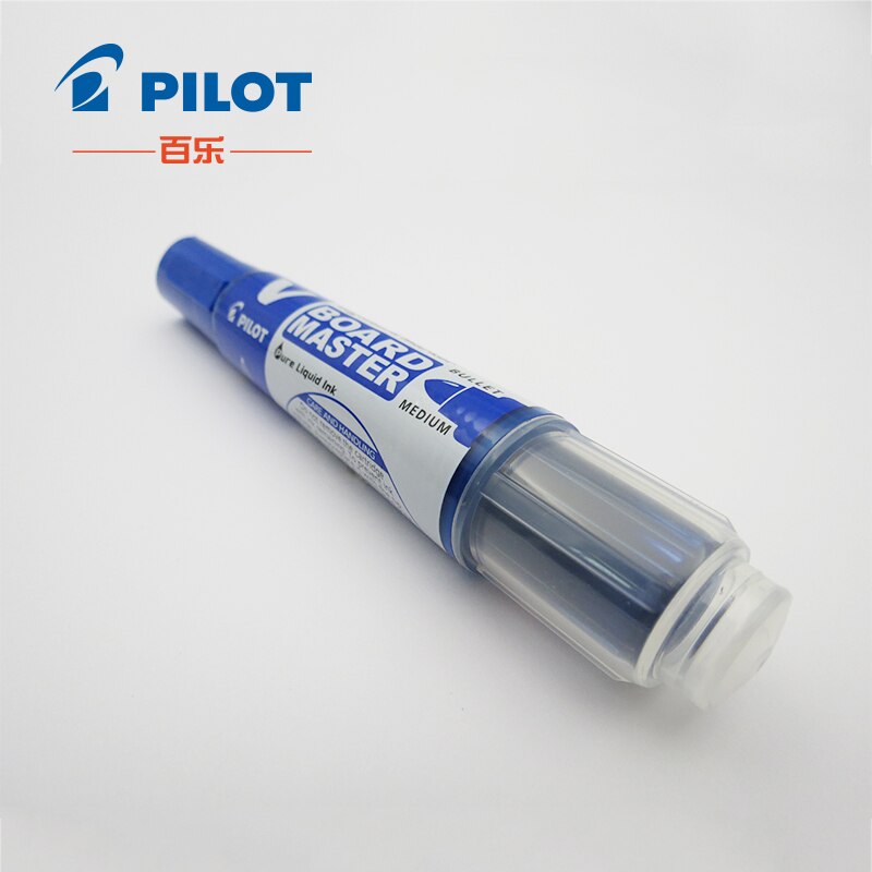 Pilot Whiteboard Writing Pen Marker Refillable Liquid Ink Marker Pen School Stationery Pens Office Supplies 2.3mm Nib WBMAVBM