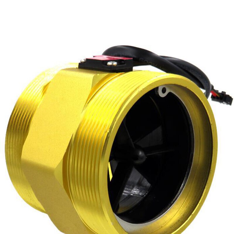 SHGO -3 Inch Flow Sensor Turbine Flow Meter Counter Hall Sensor Meter