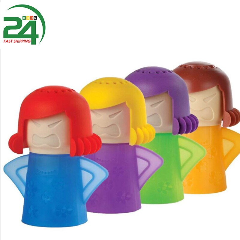 Angry Mom Microwave Cleaner Easily Cleans Oven Steam Easily Cleans Microwave Appliances for The Kitchen Refrigerator Cleaning