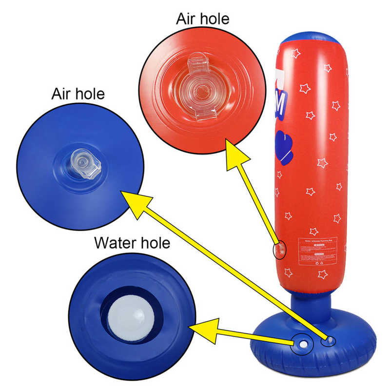 Punching SL003-12 PVC Inflation Punching Boxing Column Training Air Wall Barrier Inflation Punching Column Trainning Equipment