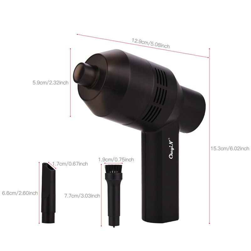 Rechargeable Mini Vacuum Cleaner Cordless Handheld Car Dust Cleaner Vacuum Sweeper Desk Computer Carpet Closet Bag Aspirator 31